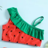 Toddler Girls 2 Pieces Swimwear Watermelon Swimsuit
