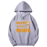 Adult Unisex Tops Exclusive Design She Is My Sweet Potato I Yam T-shirts And Hoodies