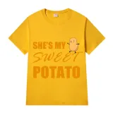 Adult Unisex Tops Exclusive Design She Is My Sweet Potato I Yam T-shirts And Hoodies