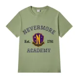 Adult Unisex Tops Exclusive Design Nevermore Academy Est 1791 T-shirts And Hoodies