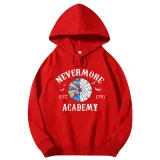 Adult Unisex Tops Exclusive Design Nevermore Academy Est 1791 Bats T-shirts And Hoodies