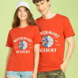 Adult Unisex Tops Exclusive Design Nevermore Academy Est 1791 Bats T-shirts And Hoodies