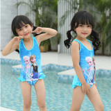 Toddler Girls One Piece Swimwear Princess Sling Swimsuit