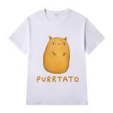 Adult Unisex Tops Exclusive Design Purrtato T-shirts And Hoodies