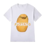 Adult Unisex Tops Exclusive Design Pugtato T-shirts And Hoodies