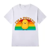 Adult Unisex Tops Exclusive Design I'm A Potato Rainbow T-shirts And Hoodies