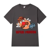 Adult Unisex Tops Exclusive Design Spud Muffin T-shirts And Hoodies