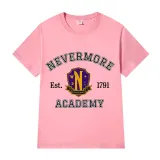 Adult Unisex Tops Exclusive Design Nevermore Academy Est 1791 T-shirts And Hoodies