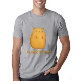 Adult Unisex Tops Exclusive Design Purrtato T-shirts And Hoodies