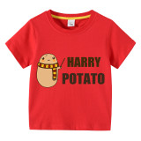 Kids Unisex Clothing Top For Boys And Girls Is Potato Harry Potato T-shirts