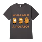 Adult Unisex Tops Exclusive Design What Am I A Potato T-shirts And Hoodies