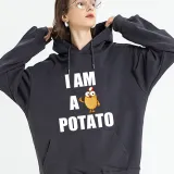 Adult Unisex Tops Exclusive Design I Am A Potato T-shirts And Hoodies