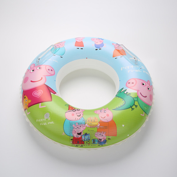 Toddler Kids Pool Floats Inflated Swimming Rings Pig Dinosaurs Swimming Circle