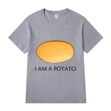 Adult Unisex Tops Exclusive Design I Am A Potato T-shirts And Hoodies