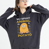 Adult Unisex Tops Exclusive Design My Spirit Animal Is A Potato T-shirts And Hoodies