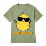 Adult Unisex Tops Exclusive Design Is Potato T-shirts And Hoodies