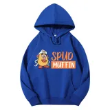 Adult Unisex Tops Exclusive Design Potato Squad Muffin T-shirts And Hoodies