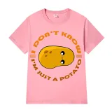 Adult Unisex Tops Exclusive Design I Don't Know I'm Just A Potato T-shirts And Hoodies