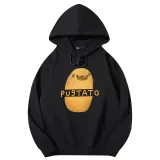 Adult Unisex Tops Exclusive Design Pugtato T-shirts And Hoodies