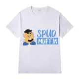 Adult Unisex Tops Exclusive Design Potato Squad Muffin T-shirts And Hoodies
