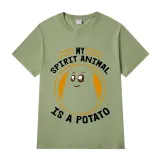 Adult Unisex Tops Exclusive Design My Spirit Animal Is A Potato T-shirts And Hoodies