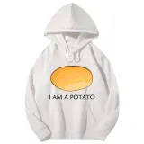 Adult Unisex Tops Exclusive Design I Am A Potato T-shirts And Hoodies