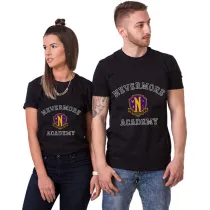 Adult Unisex Tops Exclusive Design Nevermore Academy Est 1791 T-shirts And Hoodies