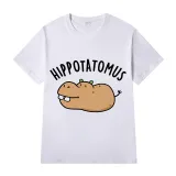 Adult Unisex Tops Exclusive Design Hippotatomus T-shirts And Hoodies