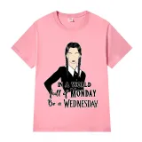 Adult Unisex Tops Exclusive Design In A World Full Of Mondays Be A Wednesday T-shirts And Hoodies