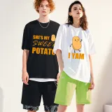 Adult Unisex Tops Exclusive Design She Is My Sweet Potato I Yam T-shirts And Hoodies