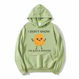 Adult Unisex Tops Exclusive Design I Don't Know I'm Just A Potato T-shirts And Hoodies