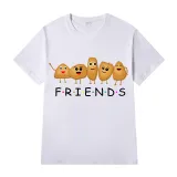 Adult Unisex Tops Exclusive Design Potato Friends T-shirts And Hoodies
