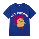 Adult Unisex Tops Exclusive Design Hot Potato T-shirts And Hoodies