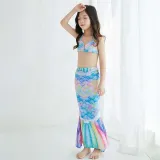 Toddler Girls 2 Pieces Swimwear Mermaid Bikini Swimsuit