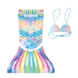 Toddler Girls 2 Pieces Swimwear Mermaid Bikini Swimsuit