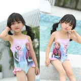Toddler Girls One Piece Swimwear Princess Sling Swimsuit