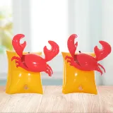 Toddler Kids Float Inflatable Fish and Crab Arm Rings Swimming Rings
