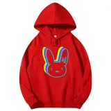 Adult Unisex Tops Exclusive Design Colorful Bad Bunny T-shirts And Hoodies