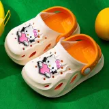 Toddler Kids Summer Slipper Flying Kitten Clog Slipper