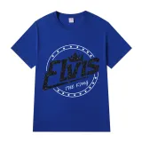 Adult Unisex Tops Exclusive Design Rocker Elvis The King Around T-shirts And Hoodies