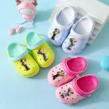Toddler Kids Summer Slipper Cartoon Boy and Girl Characters Clog Slipper