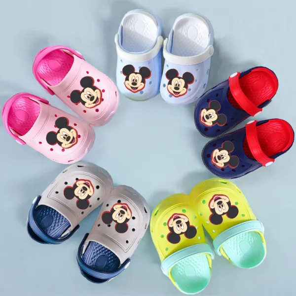 Toddler Kids Summer Slipper Cartoon Big Ears Mouse Clog Slipper