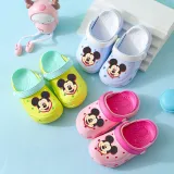 Toddler Kids Summer Slipper Cartoon Big Ears Mouse Clog Slipper