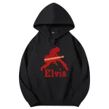 Adult Unisex Tops Exclusive Design Rocker Elvis Guitar T-shirts And Hoodies