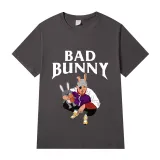 Adult Unisex Tops Exclusive Design Bad Bunny Boy With Rabbit T-shirts And Hoodies