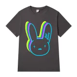 Adult Unisex Tops Exclusive Design Colorful Bad Bunny T-shirts And Hoodies