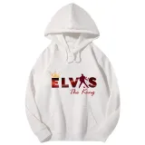 Adult Unisex Tops Exclusive Design Rocker Elvis The King T-shirts And Hoodies