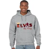 Adult Unisex Tops Exclusive Design Rocker Elvis The King T-shirts And Hoodies