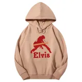 Adult Unisex Tops Exclusive Design Rocker Elvis Guitar T-shirts And Hoodies