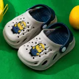 Toddler Kids Summer Slipper Cartoon Yellow Character Clog Slipper